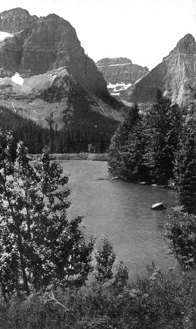 Upper End of Lake Janet, Glacier National Park