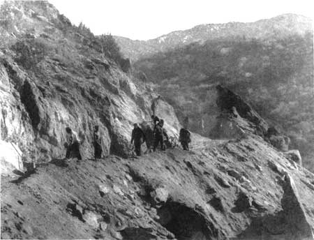 CCC cutting truck trail—Sequoia
National Park