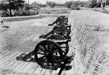 Grand French Battery at Yorktown
