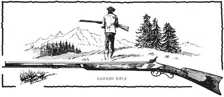 sketch of Hawkins rifle