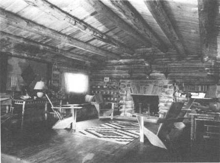 interior of ranch building