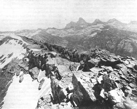 Panoramic View of the Great Teton Range