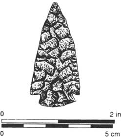 projectile point