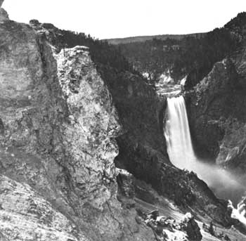 Lower Falls of the Yellowstone by
Jackson, 1902