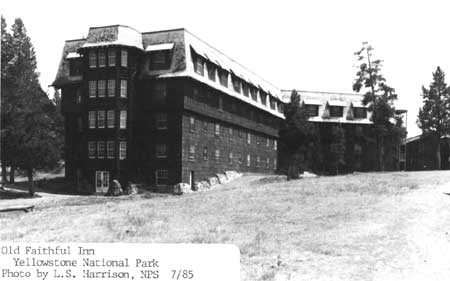 National Park Service Architecture In The Parks Old Faithful Inn