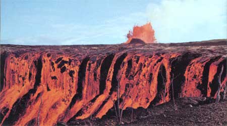 lava cascade
