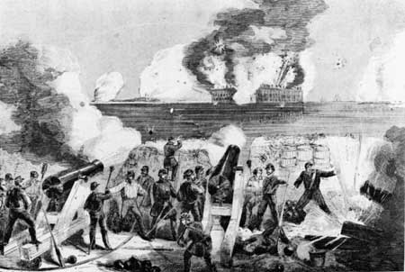bombardment of Fort Sumter