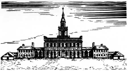 sketch of State House