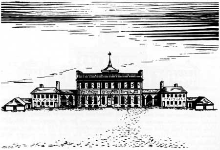 sketch of State House