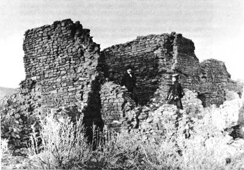 Aztec Ruins in 1895