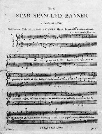 'The Star-Spangled Banner' in print