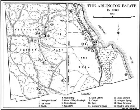 Arlington Estate in 1860