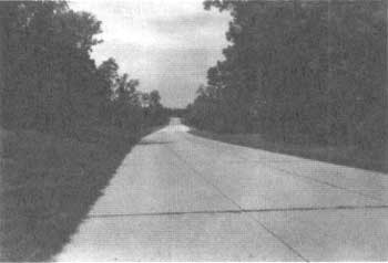 three-lane road