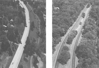 aerial views of Parkway