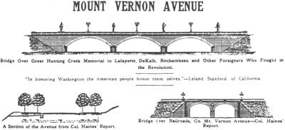 sketch of Mount Vernon Avenue