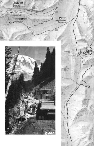 map and construction workers
