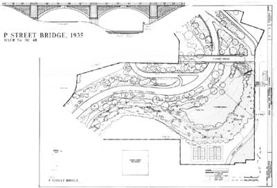 sketch of P Street Bend