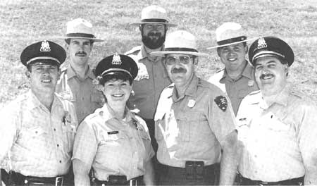 Deryl Stone, city police officers, Chuck Carlson, Keith Temple and Chris Cessna