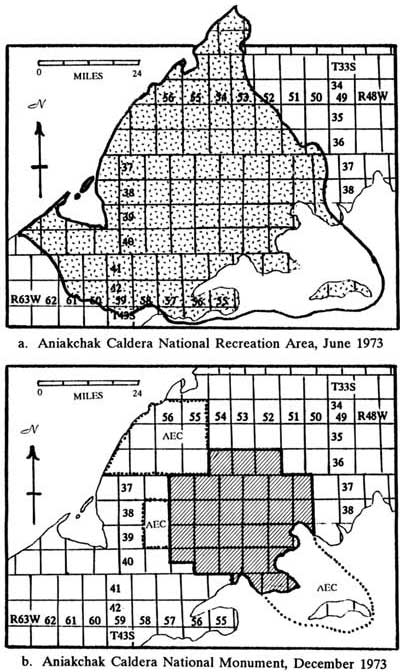 Aniakchak Administrative Proposals map