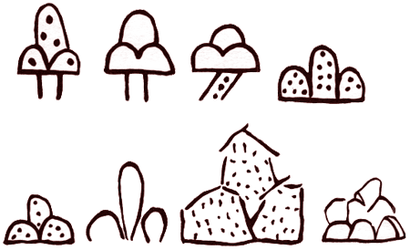 rain cloud decorations