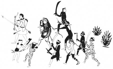 sketch of Natives