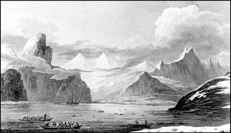 sketch of Prince William Sound