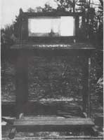 Photograph 4. Registration desk at Cheatham Hill, 1942
