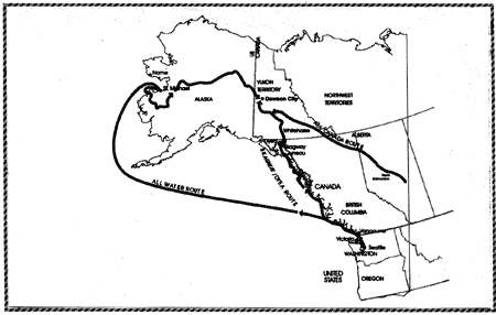 Routes to the Klondike