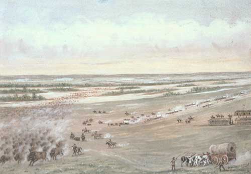 West of Fort Kearny