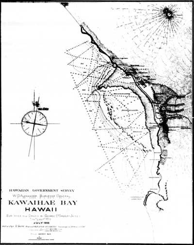 map of Kawaihae Bay