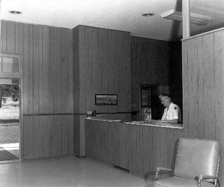 information desk