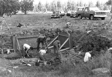 archeological excavation