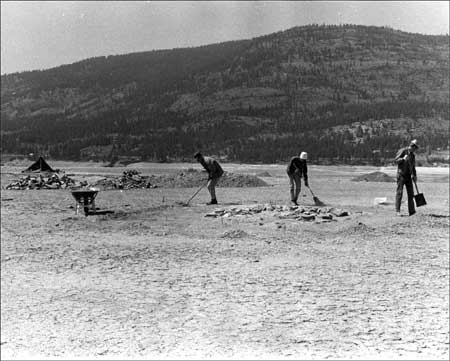 archeological excavation