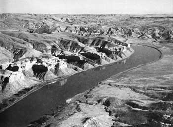 White Rocks Section of the Missouri River Breaks