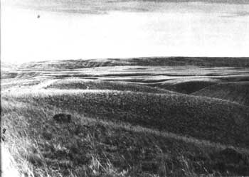 High Plains country north of Missouri River