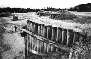Mandan earthlodges