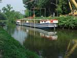 boat on Chesapeake and Ohio Canal