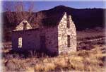 abandoned cabin at City of Rocks