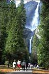 waterfalls of Yosemite