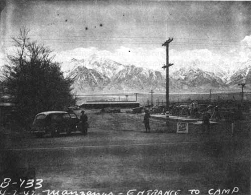 Manzanar entrance