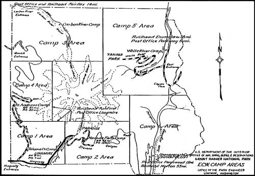 Mount Rainier National Park in 1934