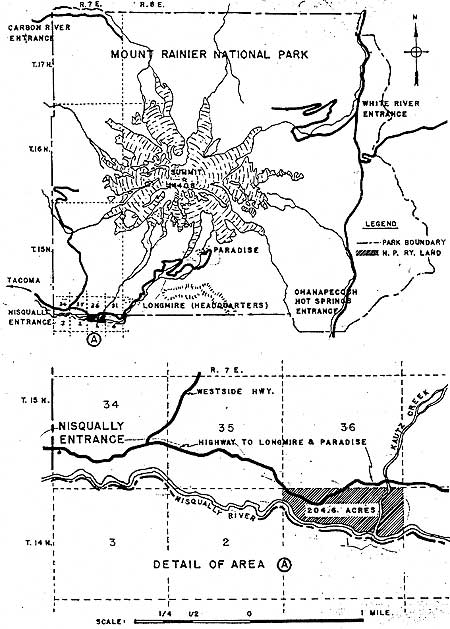 Northern Pacific Railway Company ownership map