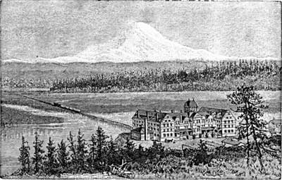 city of Tacoma and Mount Rainier
