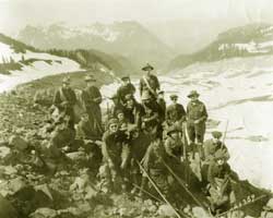 Guide Floyd Schmoe and Wes Langdon