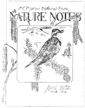 cover to Nature Notes