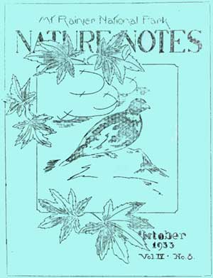 cover to Nature Notes