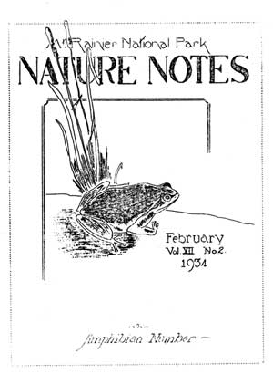 cover to Nature Notes