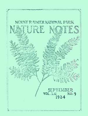 cover to Nature Notes