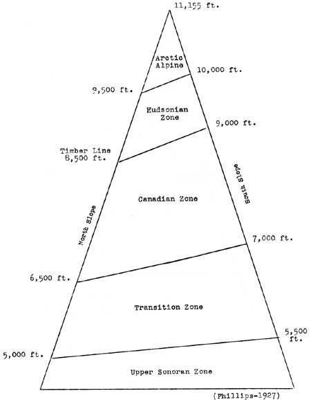 Life Zones in Yellowstone NP