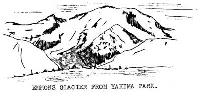 Emmons Glacier from Yakima Park